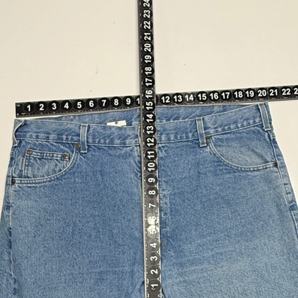 Carhartt Jeans Mens Measures 40X32 Tag 42x32 Blue Relaxed Heavyweight Stonewash - Picture 3 of 6